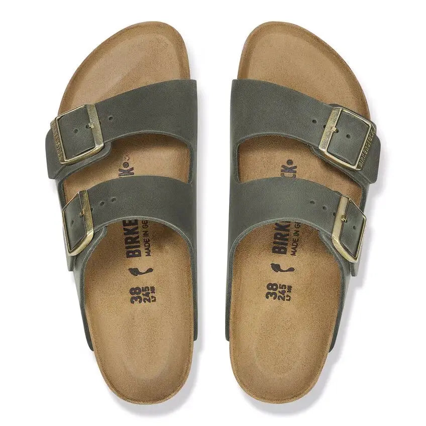 Birkenstock Arizona Oiled Leather – Two-Strap Sandals for Women BIRKENSTOCK