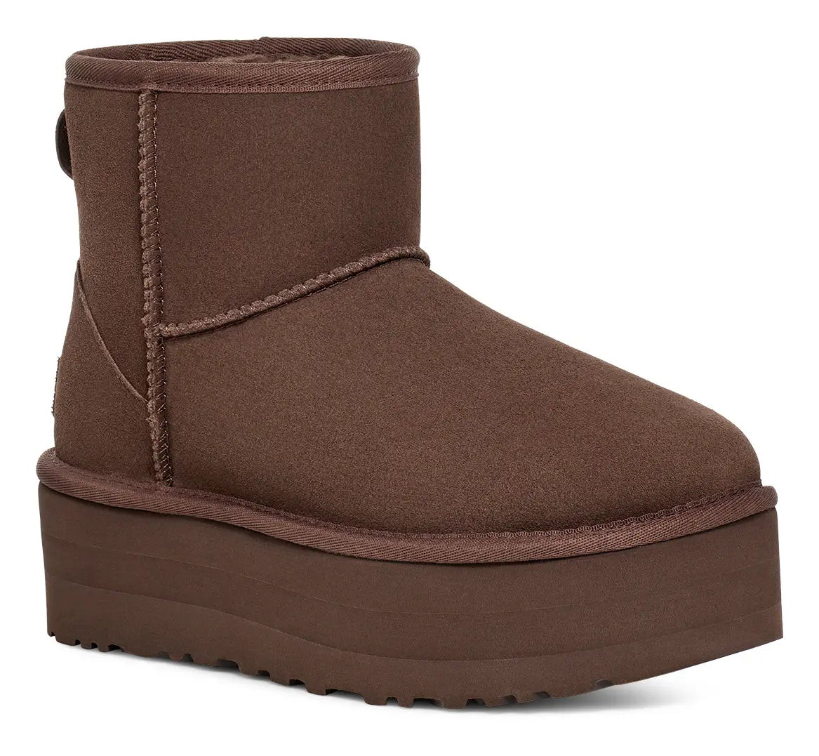 Women’s UGG Classic Mini Platform – Elevated Style with Iconic Comfort BURNT-CEDAR-11 UGG