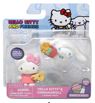 Joia Hello Kitty & Friends 2pc Figure Set – Cute Collectible Figures HELLO KITTY & CINNAMOROLL JOIA TRADING CO.
