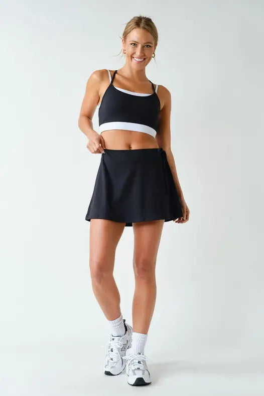 Mono B Venice Wrap Skort – Sporty Performance with an Effortless Twist Product variant
