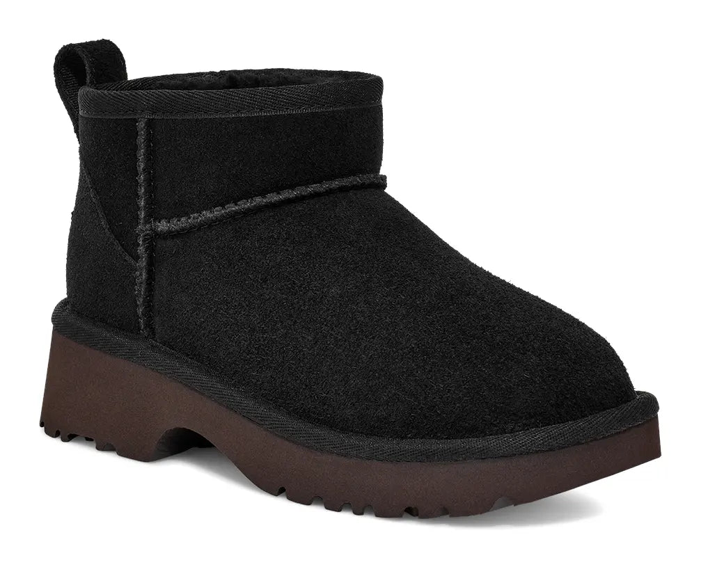UGG Kids' Classic Ultra Mini New Heights – Cozy, Stylish & Elevated  BLACK-13  UGG