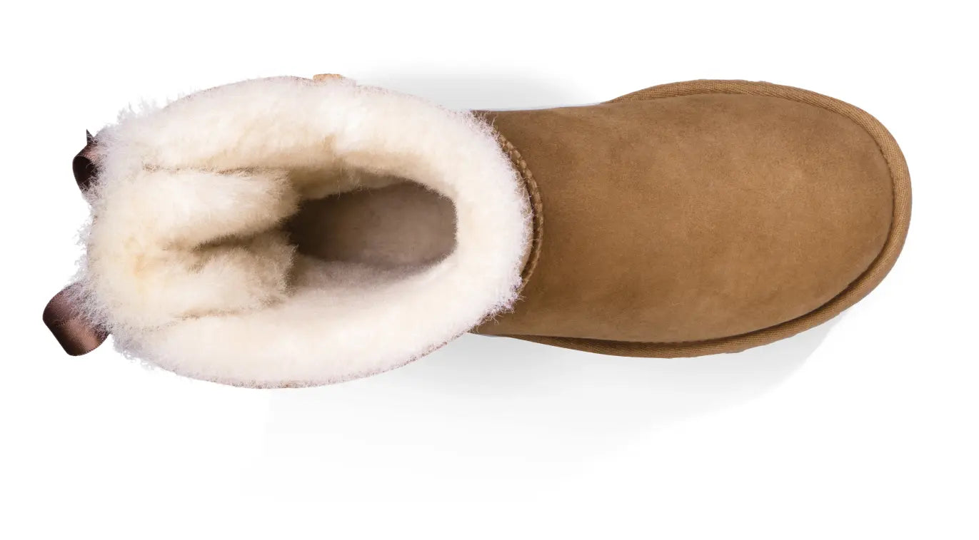 Women’s UGG Bailey Bow II – Cozy Sheepskin Boot with Feminine Satin Bows    UGG