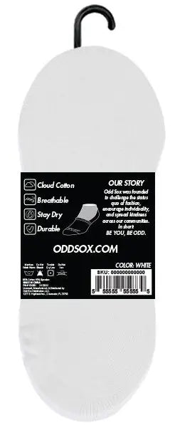 Women’s ODD SOX Basix No Show Socks (3-Pack) – Lightweight Invisible Comfort Socks ODD SOX
