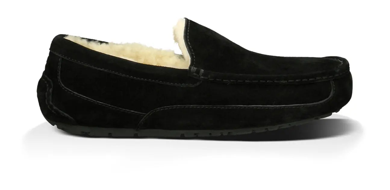 Men’s UGG Ascot (Suede) – Classic Moc-Toe Slipper with Indoor/Outdoor Comfort UGG