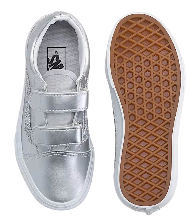 Kids' Vans Old Skool V Dazzled – Classic Sneaker with Easy Fit VANS