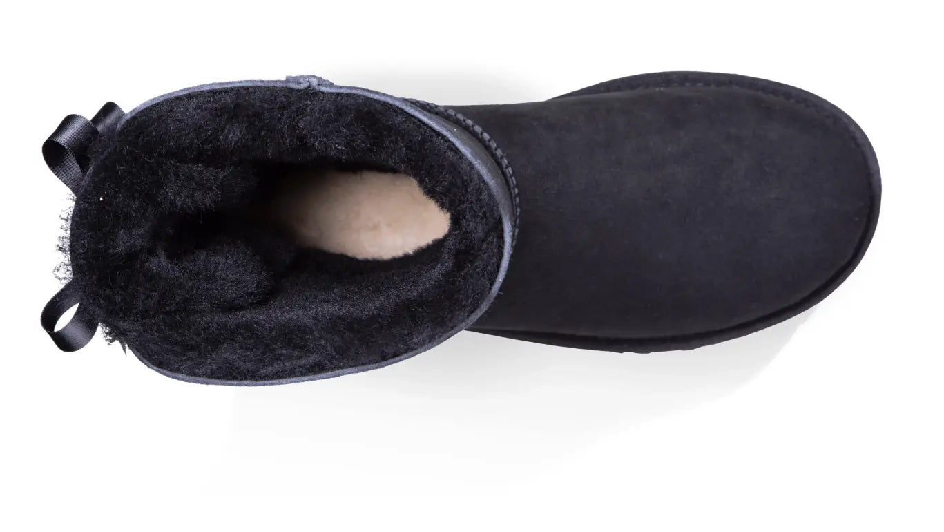 Women’s UGG Bailey Bow II – Cozy Sheepskin Boot with Feminine Satin Bows    UGG