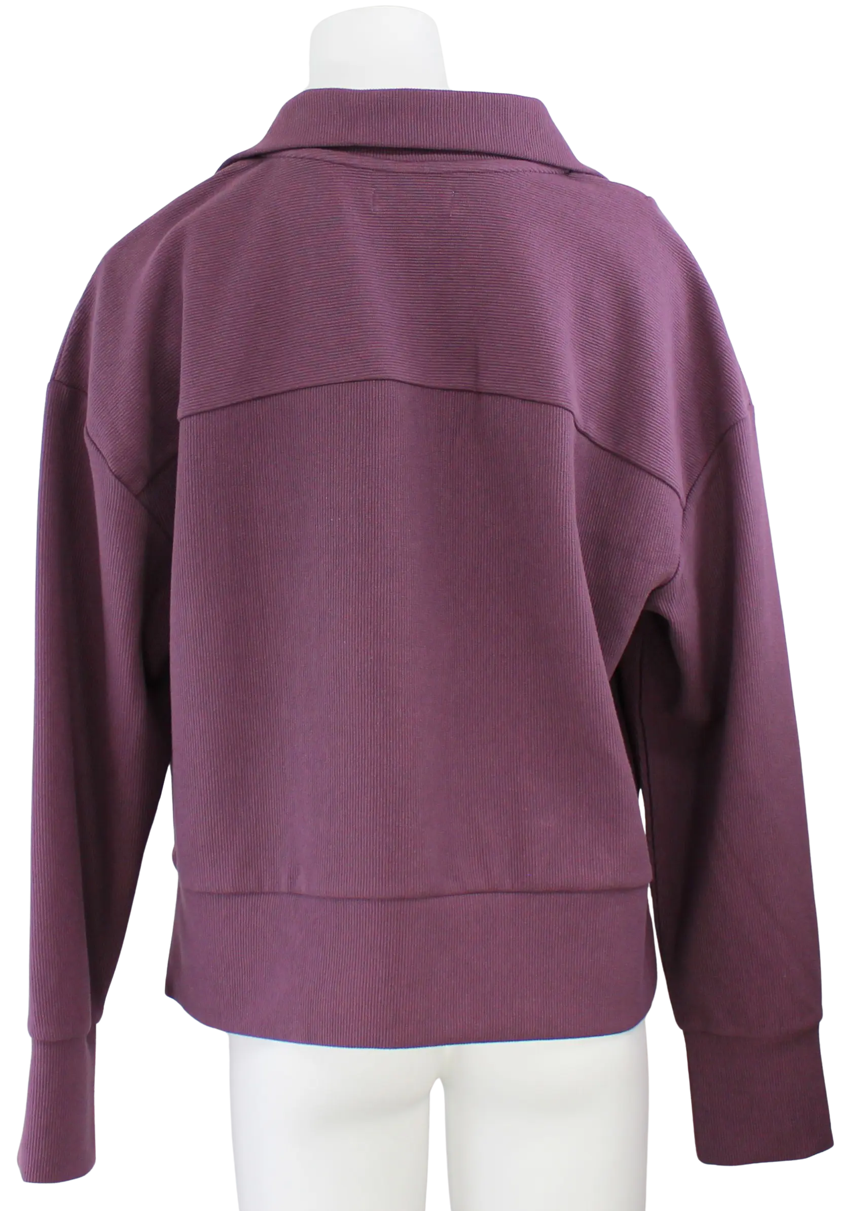 Keren Hart Tracy Pullover – Chic Half-Zip Comfort in Rich Plum KEREN HART