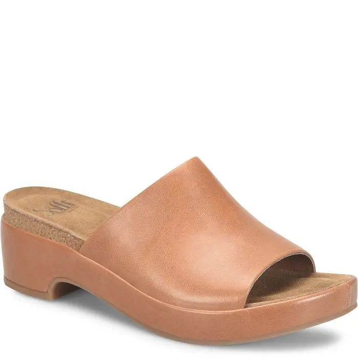 Women's Sofft Cass Leather Slide Sandal — Effortless Summer Style SOFFT