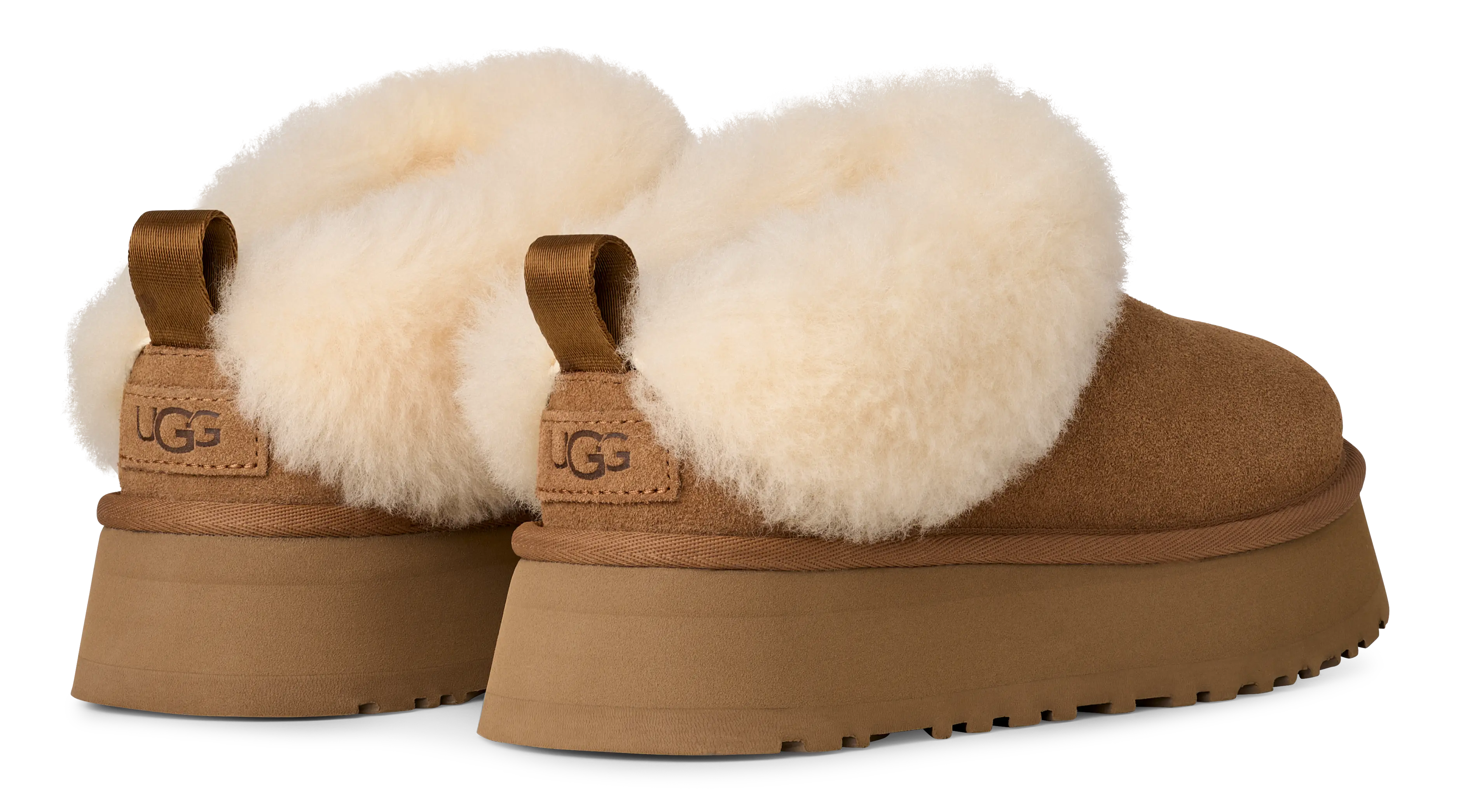 Women’s UGG Tazzelle – Cozy Sheepskin Indoor-Outdoor Platform Slipper UGG
