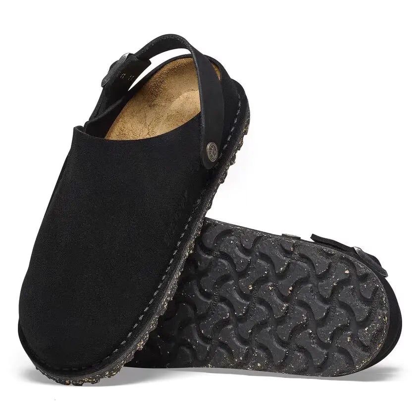Birkenstock Lutry – Convertible Suede Clogs for All-Day Comfort - - BIRKENSTOCK