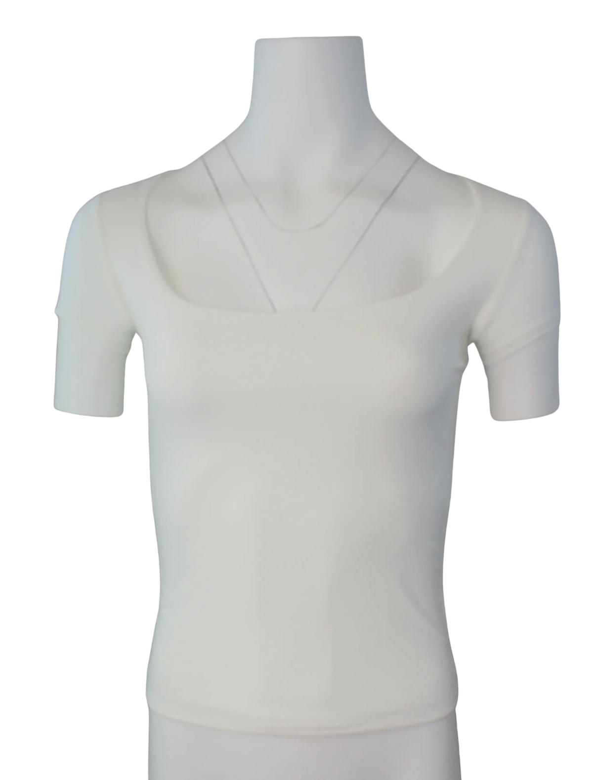 Timing Everyday Square Neck Tee – Fitted Essential Top TIMING INC