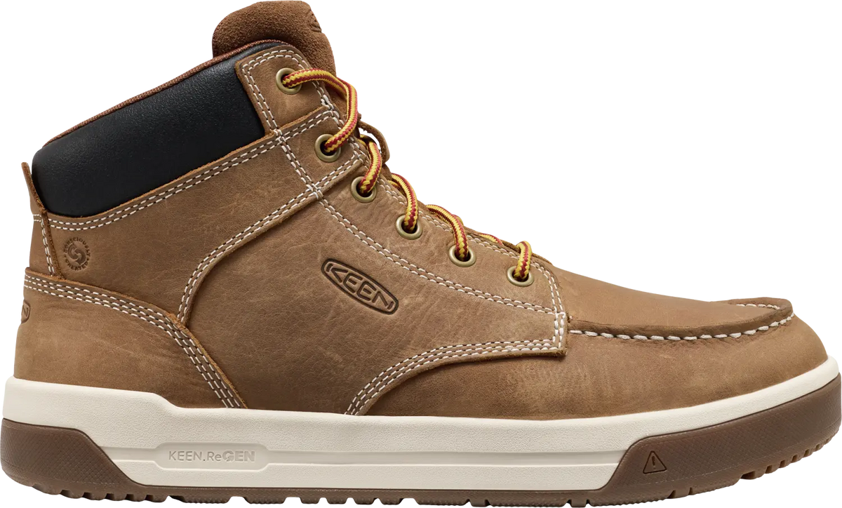 Men’s KEEN Utility Gibson Mid Soft Toe – Leather Work Boot KEEN UTILITY