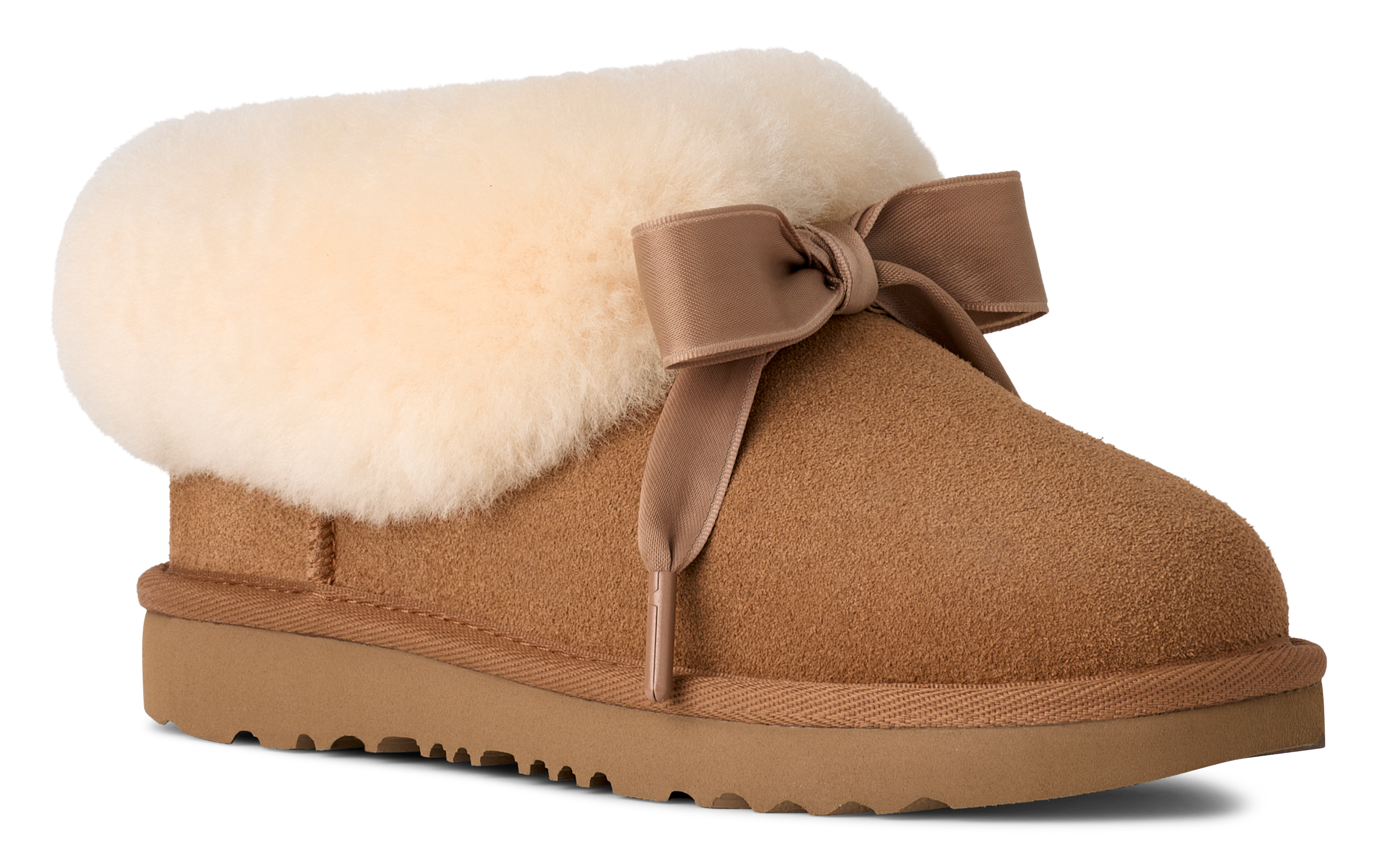 Kid’s UGG Bailey Slipper – Cozy Sheepskin Comfort for Little Feet CHESTNUT / 13 UGG