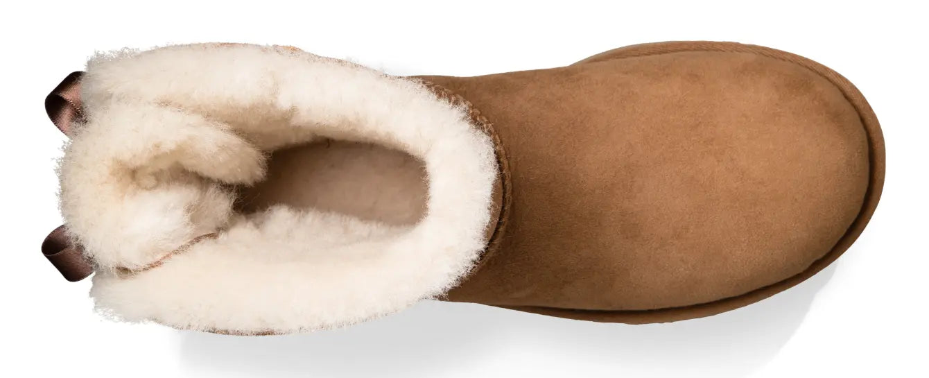 Women’s UGG Mini Bailey Bow II – Cozy Sheepskin Boot with a Feminine Touch UGG