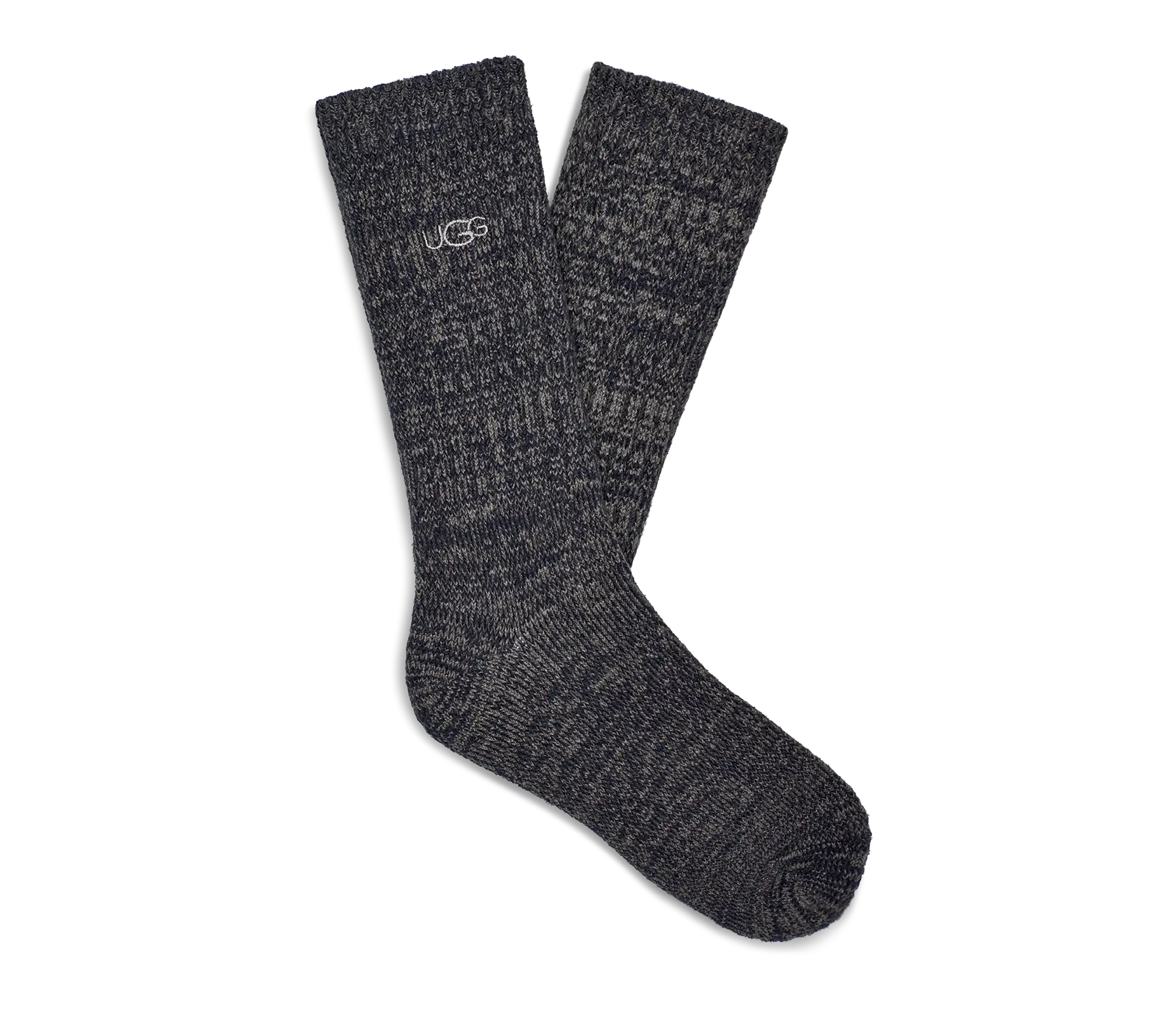 Men’s Trey Rib Knit Crew Socks – Cozy & Relaxed Fit