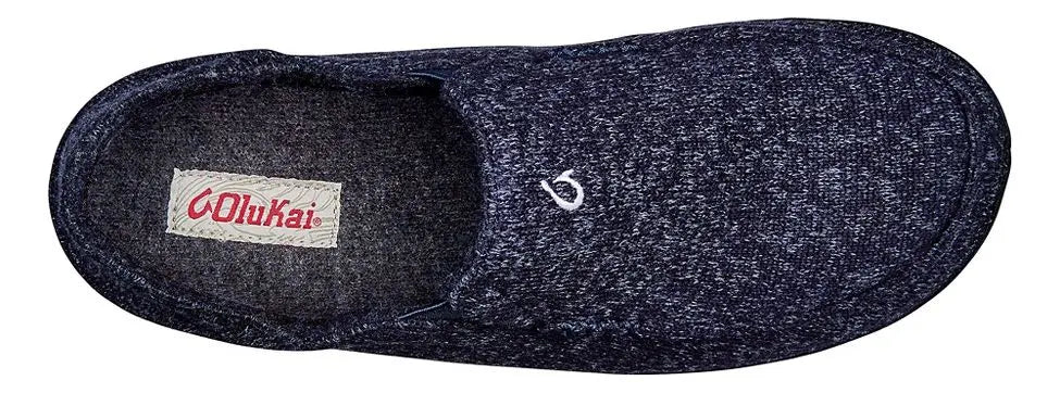 Men's OluKai Moloā Hulu – Wool-Lined House Slipper OLUKAI