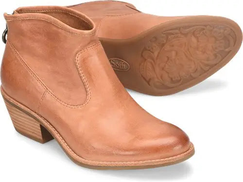 Women's Sofft Aisley Bootie – Western-Inspired Elegance SOFFT