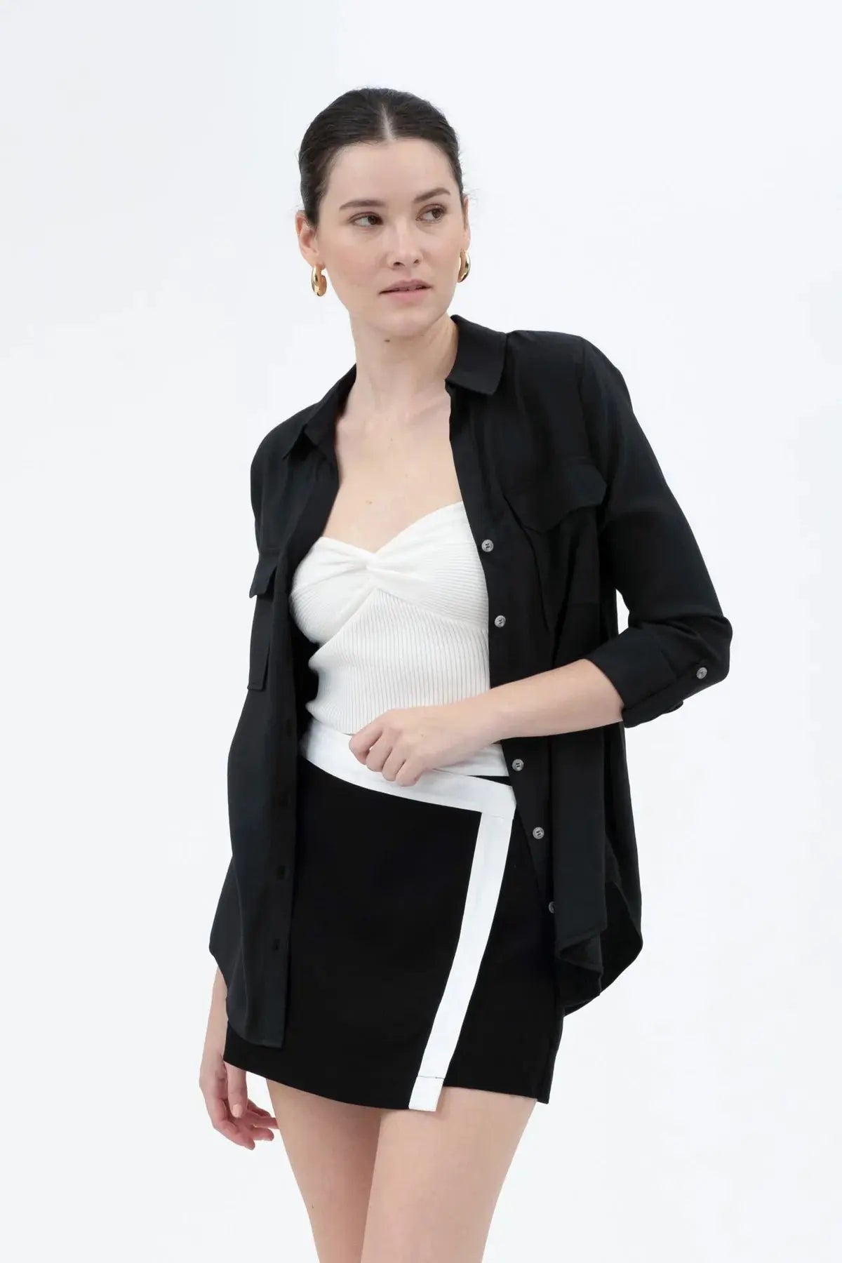 Out to Play Skort BLACK-L BLU PEPPER