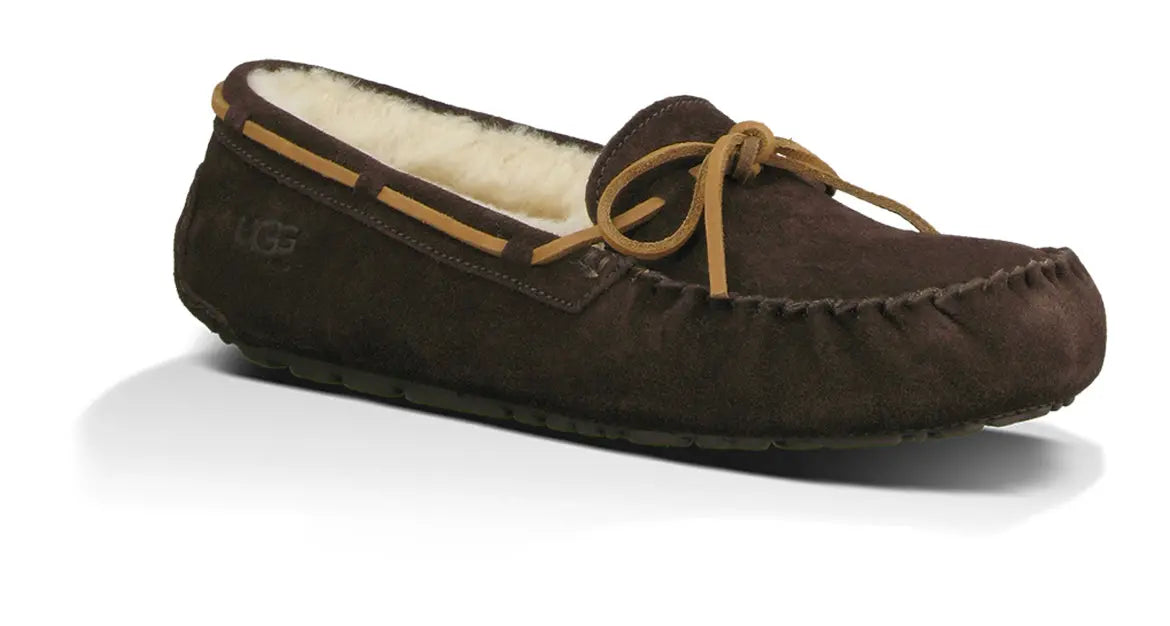 Men’s UGG Olsen – Classic Suede Slipper with Cozy Sheepskin Lining  ESPRESSO-M-15  UGG