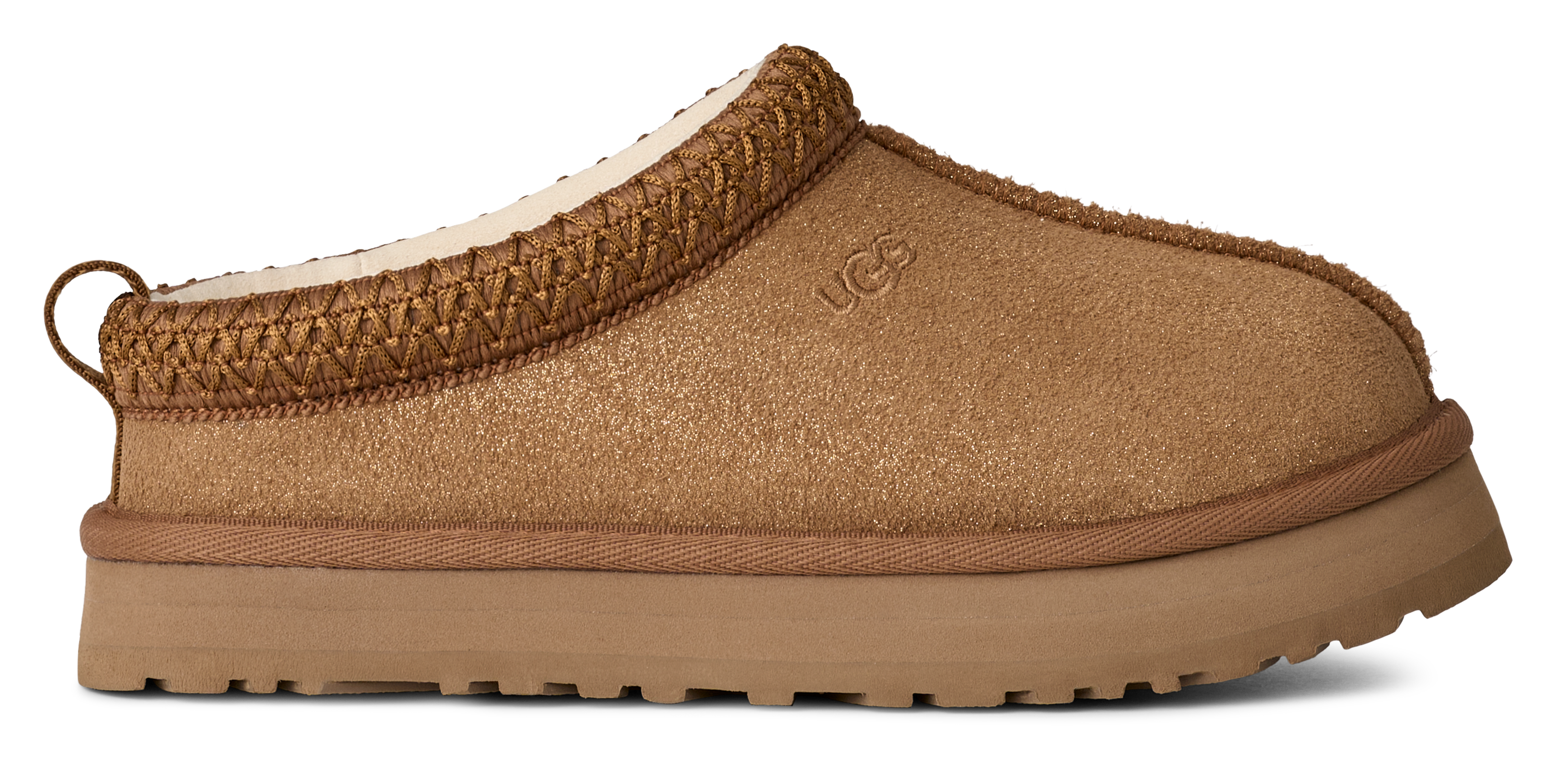 Kid’s UGG Tazz Dazzle – Sparkly Suede Platform Slipper for Little Trendsetters UGG