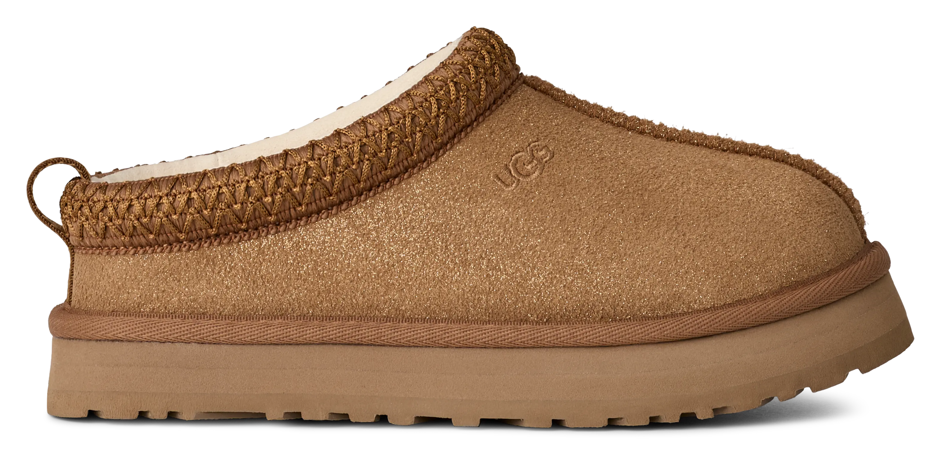 Kid’s UGG Tazz Dazzle – Sparkly Suede Platform Slipper for Little Trendsetters UGG