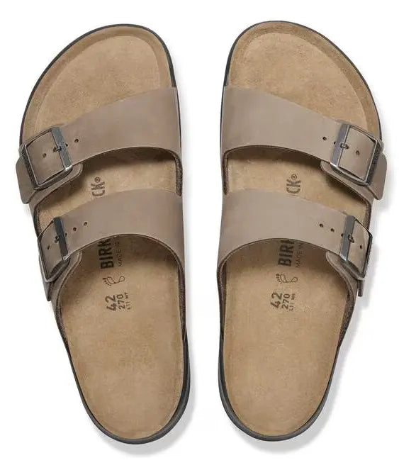 Men's Birkenstock Arizona Crosstown – Cork Footbed Oiled Leather Sandal BIRKENSTOCK