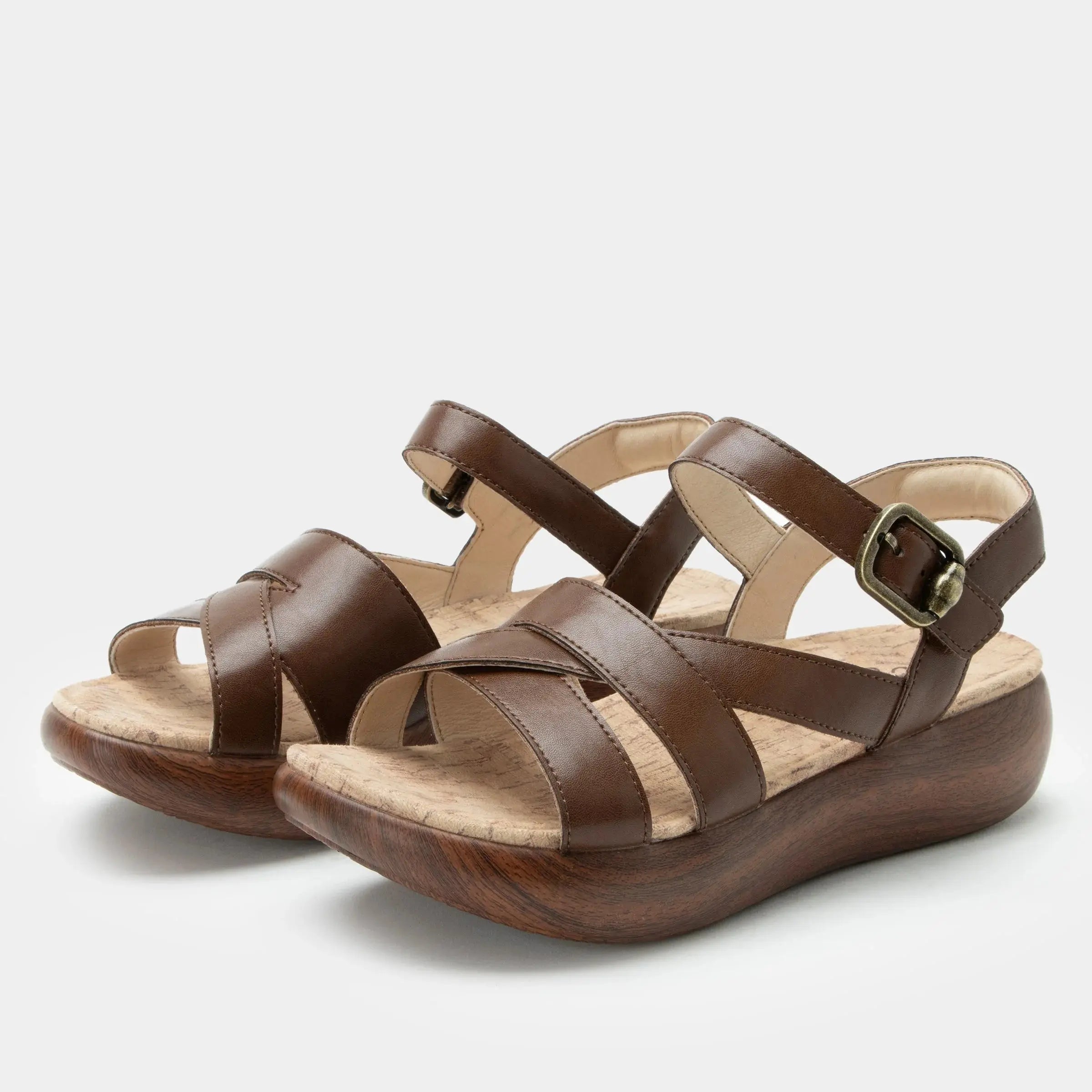 Women's Bianca WALNUT-M-40 ALEGRIA-PG LITE CORP.