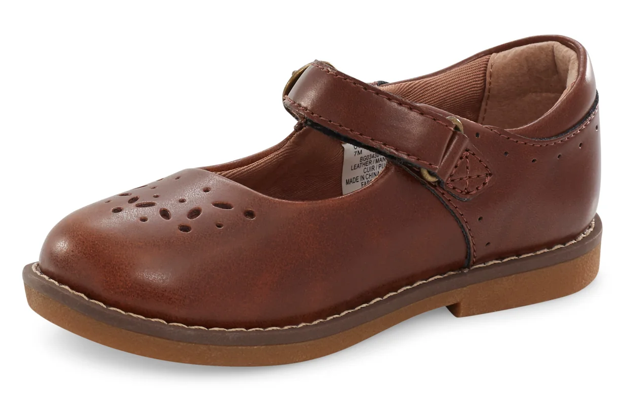 Toddler Stride Rite Mara – Mary Janes Leather & Memory Foam Comfort STRIDERITE