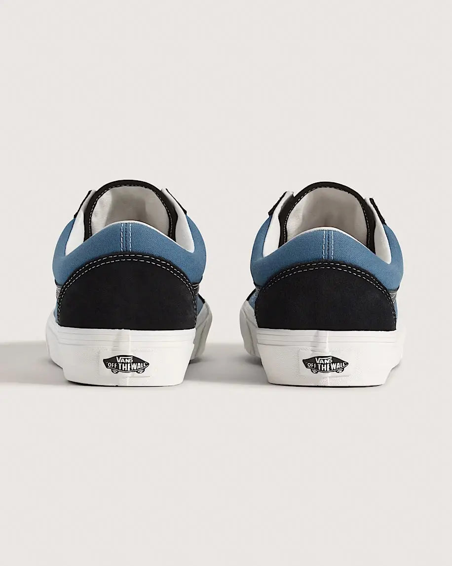 Men’s Vans Old Skool – Canvas & Leather Low-Top Sneakers VANS