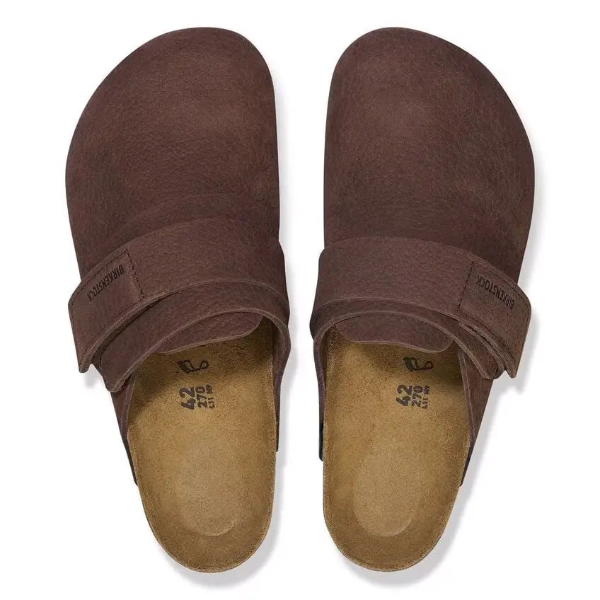 Birkenstock Nagoya – Women’s Nubuck Leather Clog with Adjustable Strap BIRKENSTOCK