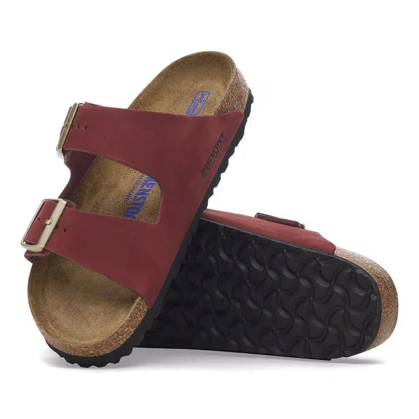 Birkenstock Arizona Soft Footbed Nubuck – Women's Comfortable Sandal BIRKENSTOCK