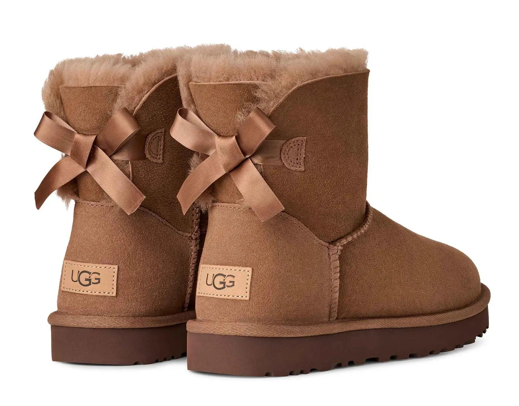 Women’s UGG Mini Bailey Bow II – Cozy Sheepskin Boot with a Feminine Touch UGG