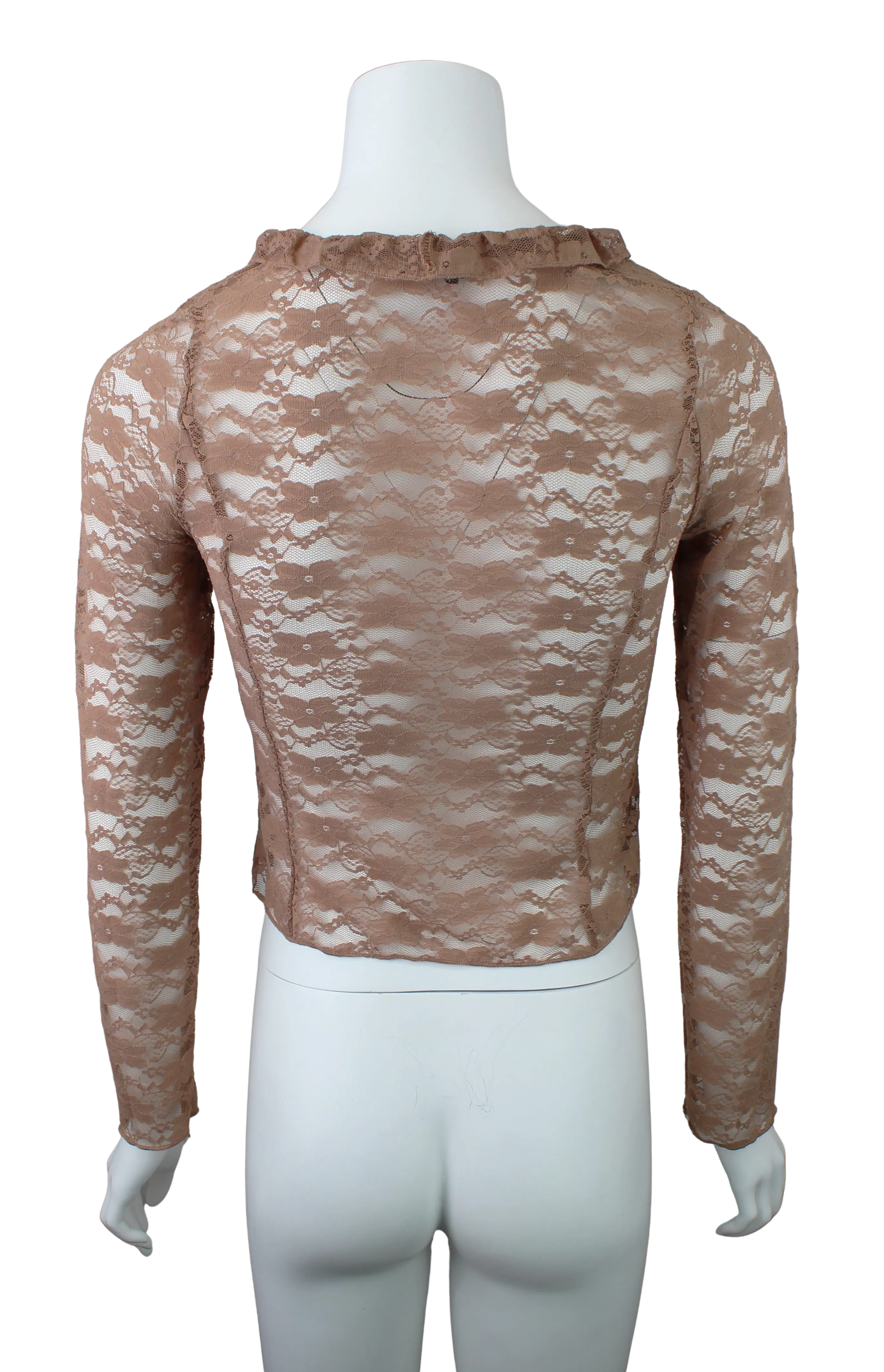 Timing Inc. Autumn Light Cardi – Romantic Lace Cropped Cardigan TIMING INC
