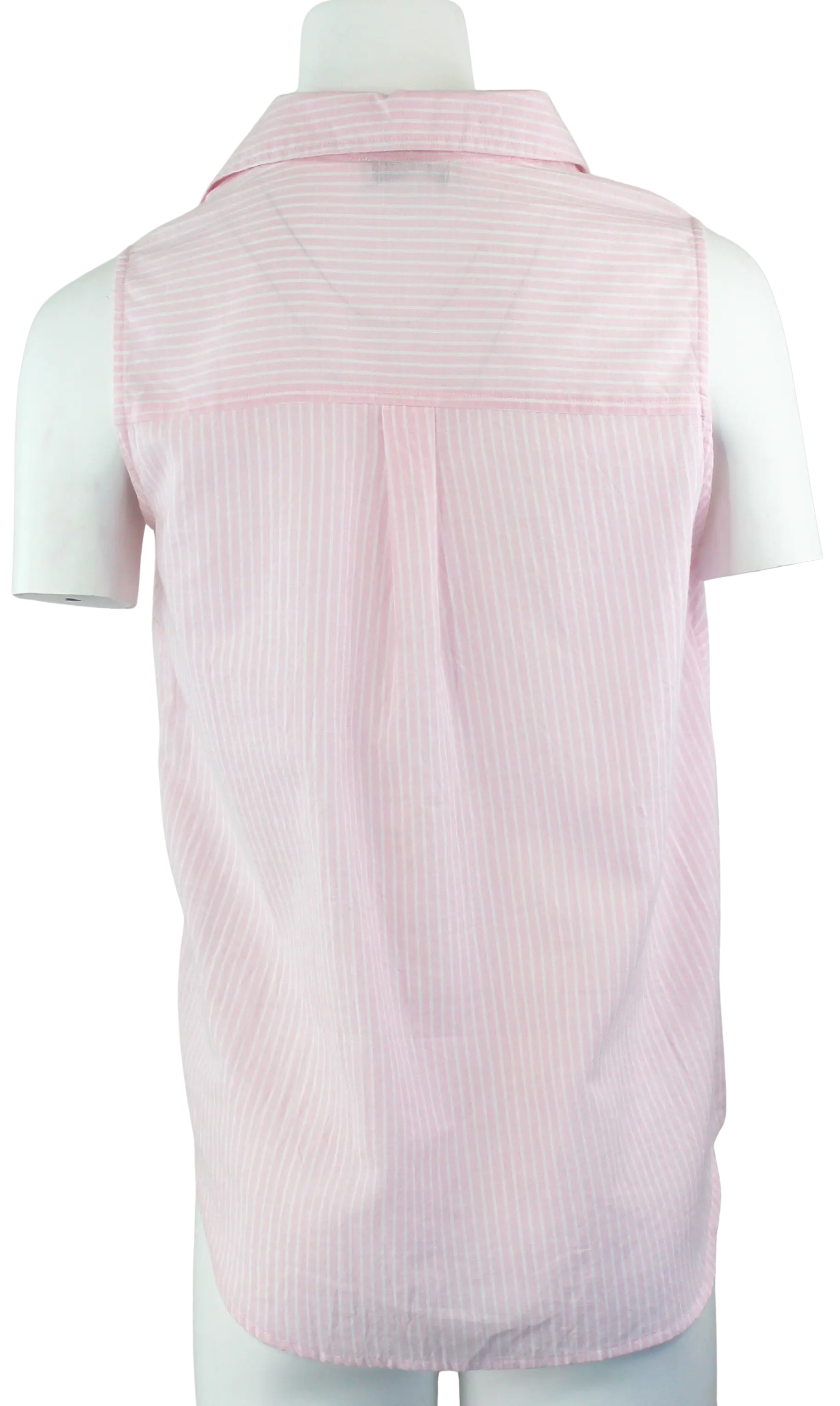 Keren Hart To The Hamptons Top – Sleeveless Button-Down Cotton Shirt KEREN HART