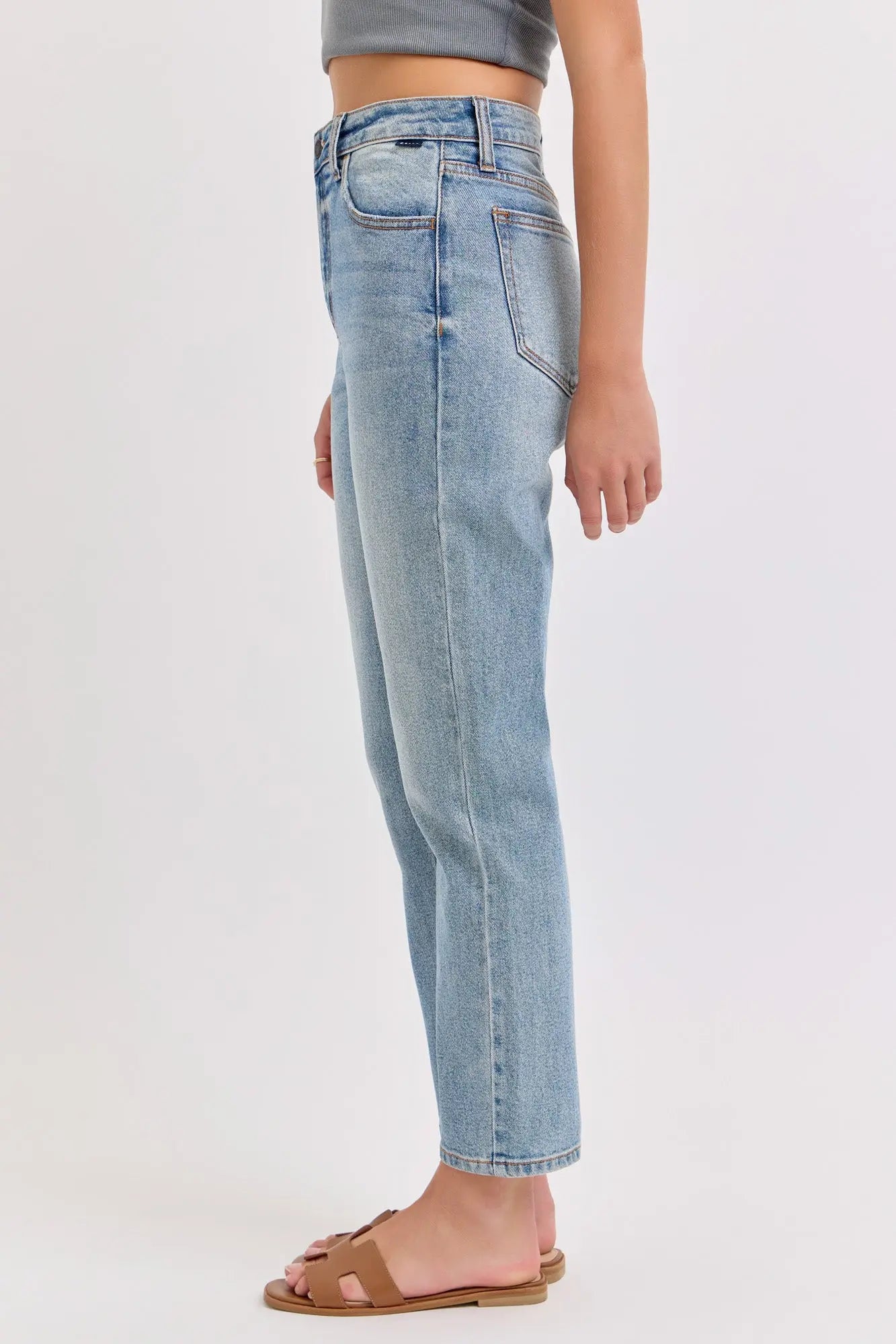 High Rise Crop Straight WAT? JEANS & CELLO JEANS