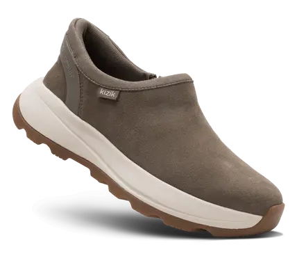 Women's Kizik Juno 2 Moc – Hands-Free Suede Slip-On Shoes KIZIK