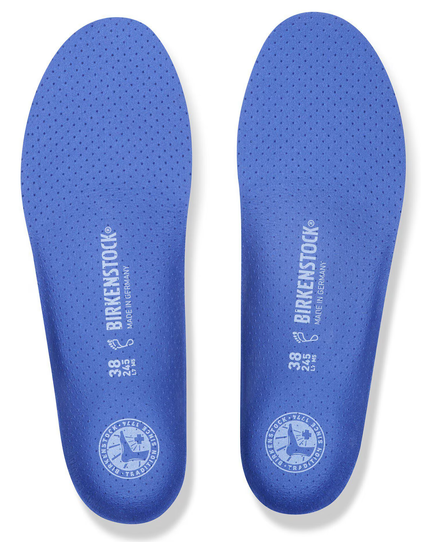 Birkenstock Blue Footbed Full Length Insole – Full Foot Support BIRKENSTOCK