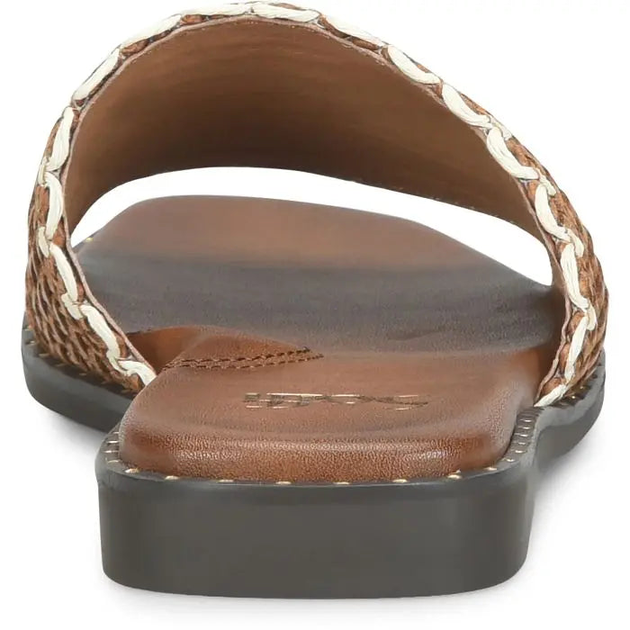Women's Sofft Elsa Slide Sandals – Woven Summer Flat Sandals SOFFT