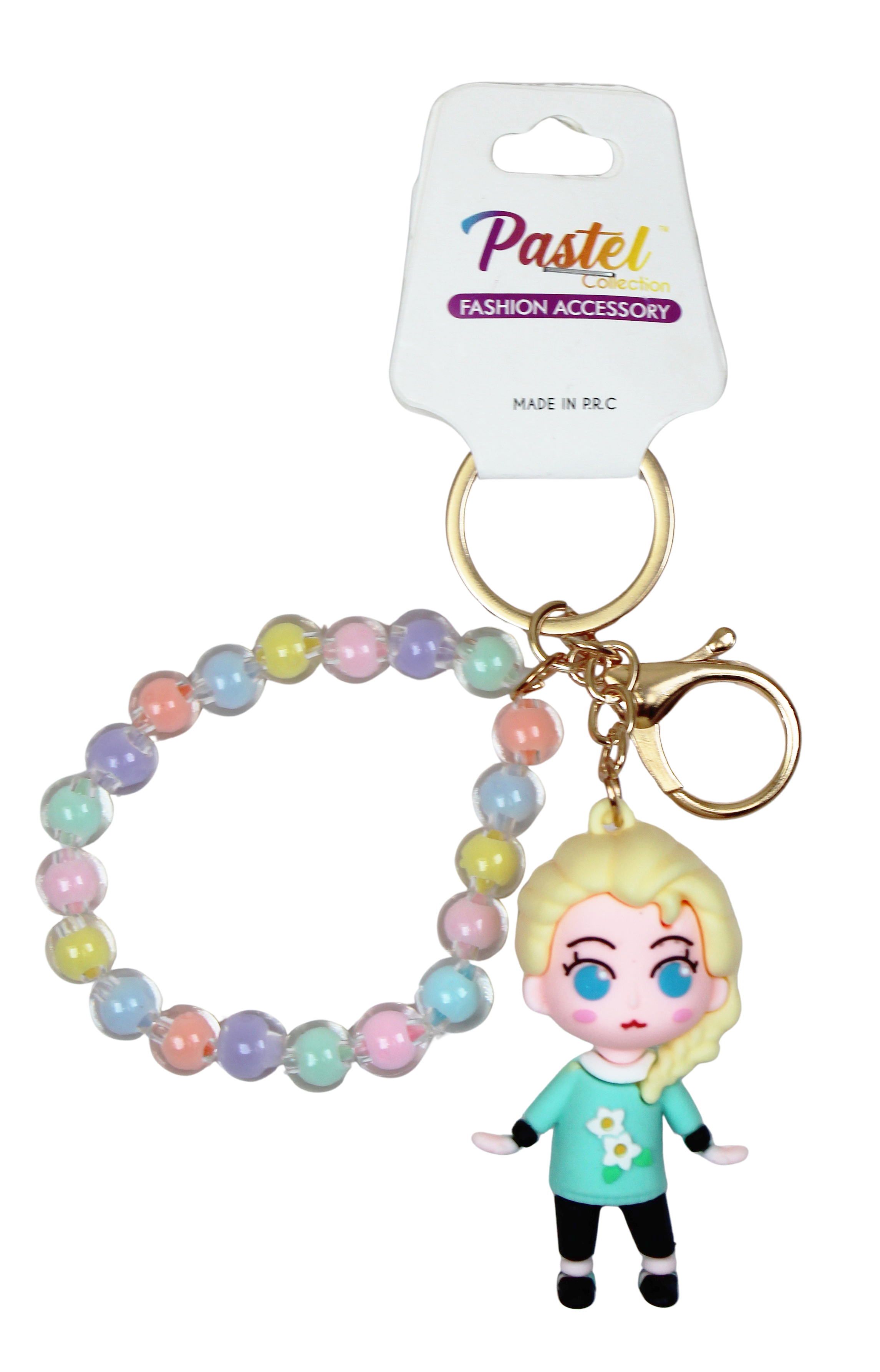 Joia Disney Princess Keychain – Beaded Charm Key Ring JOIA TRADING CO.