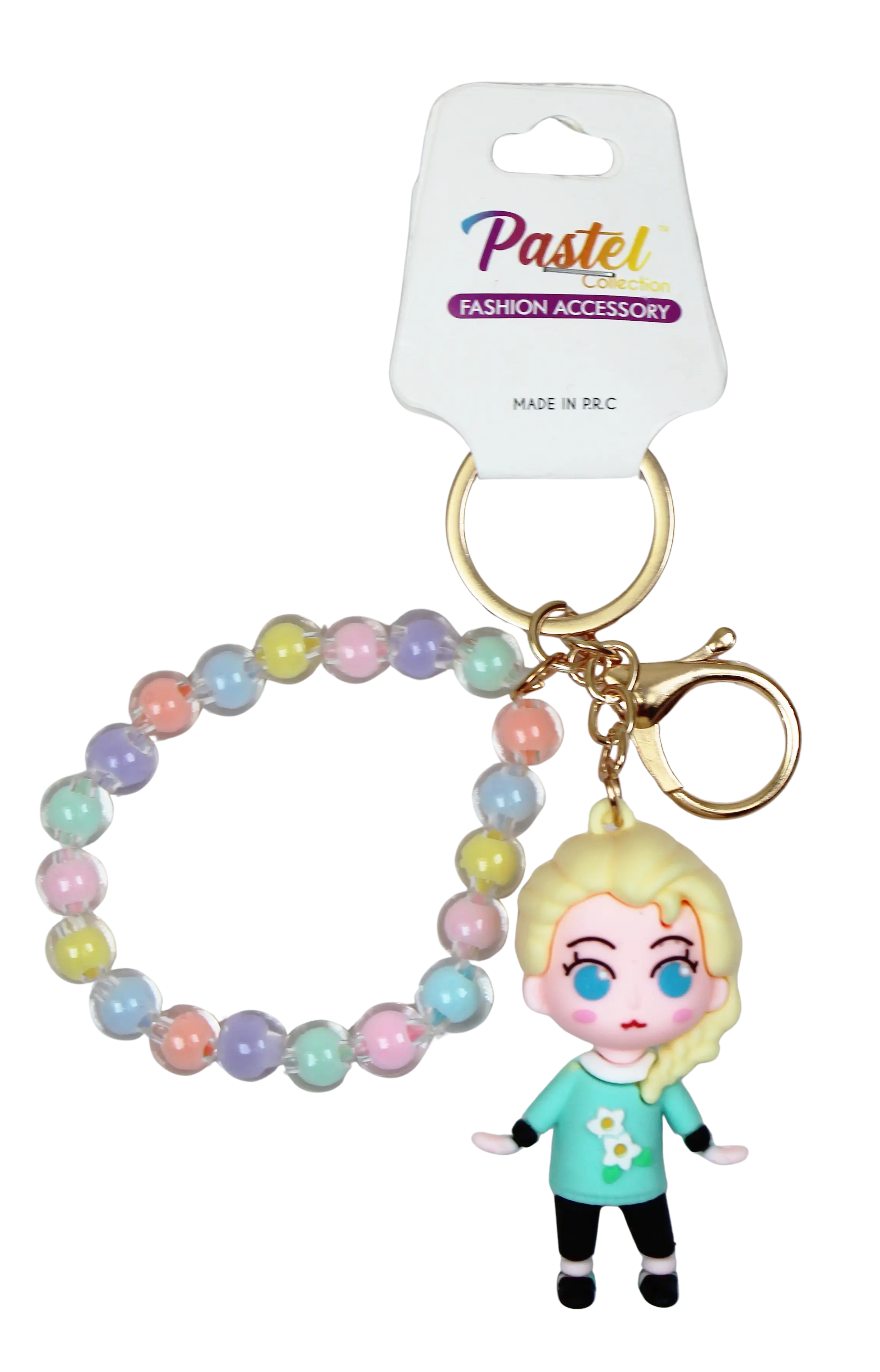 Joia Disney Princess Keychain – Beaded Charm Key Ring JOIA TRADING CO.