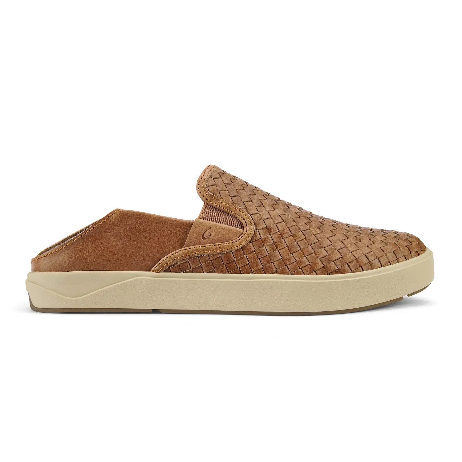 Men's OluKai Lae‘ahi Lauhala – Hand-Woven Leather Slip-On OLUKAI