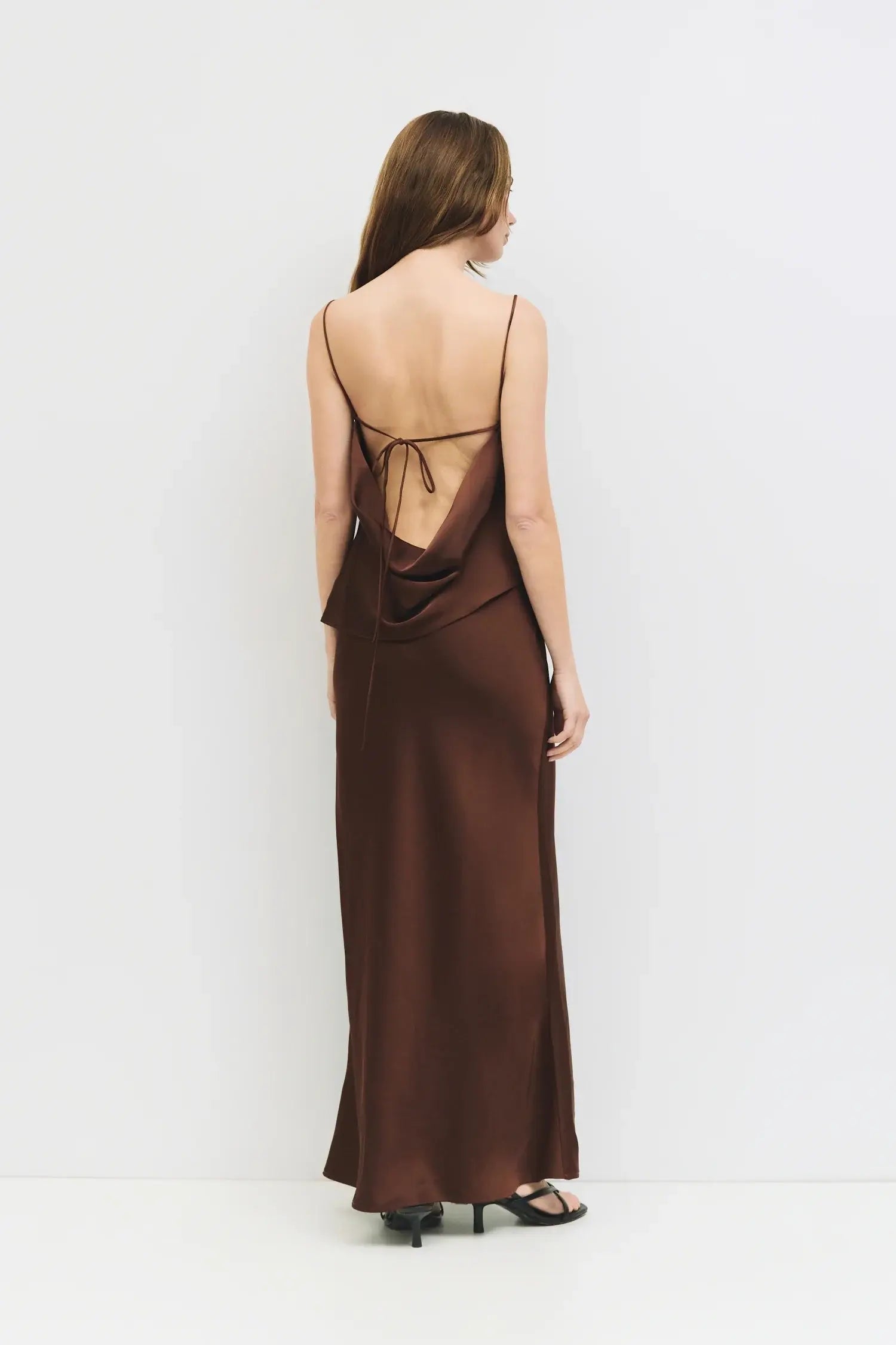 Mod Ref Endless Evening Maxi Skirt – Satin Elegant Skirt