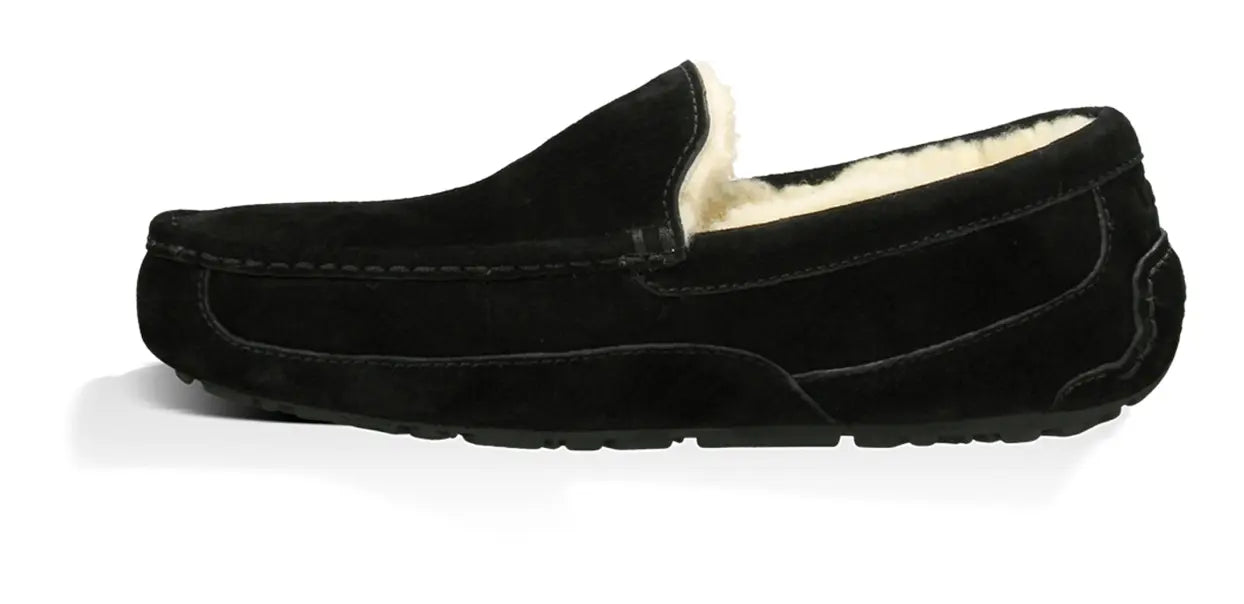 Men’s UGG Ascot (Suede) – Classic Moc-Toe Slipper with Indoor/Outdoor Comfort UGG