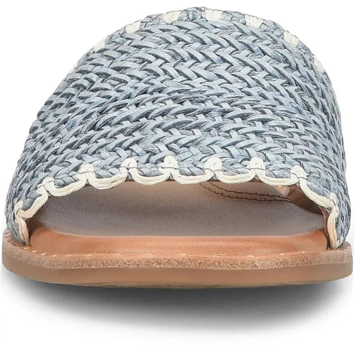Women's Sofft Elsa Slide Sandals – Woven Summer Flat Sandals SOFFT