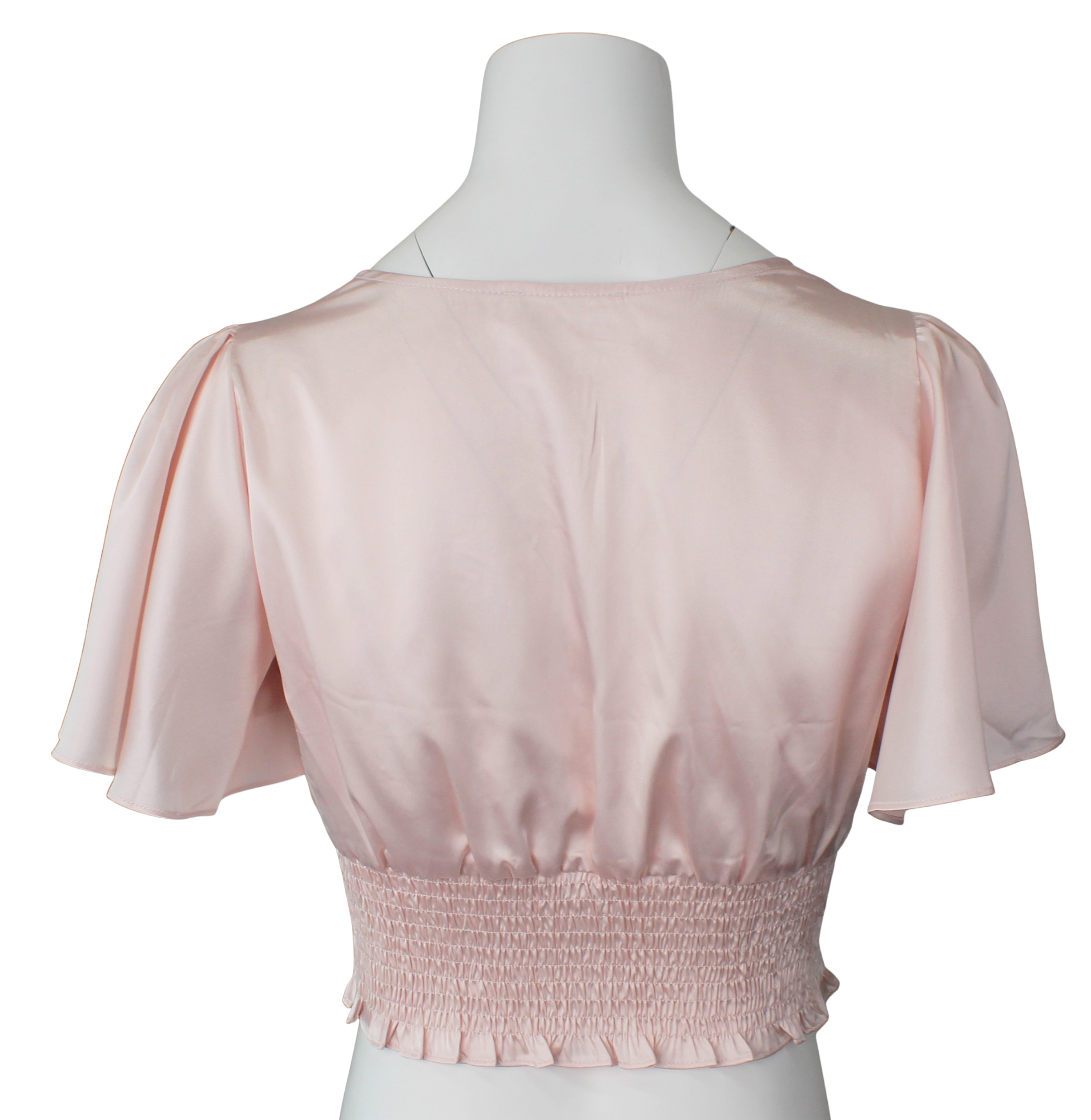 Timing Sunset Dreaming Top – Flutter Sleeve Crop Top TIMING INC