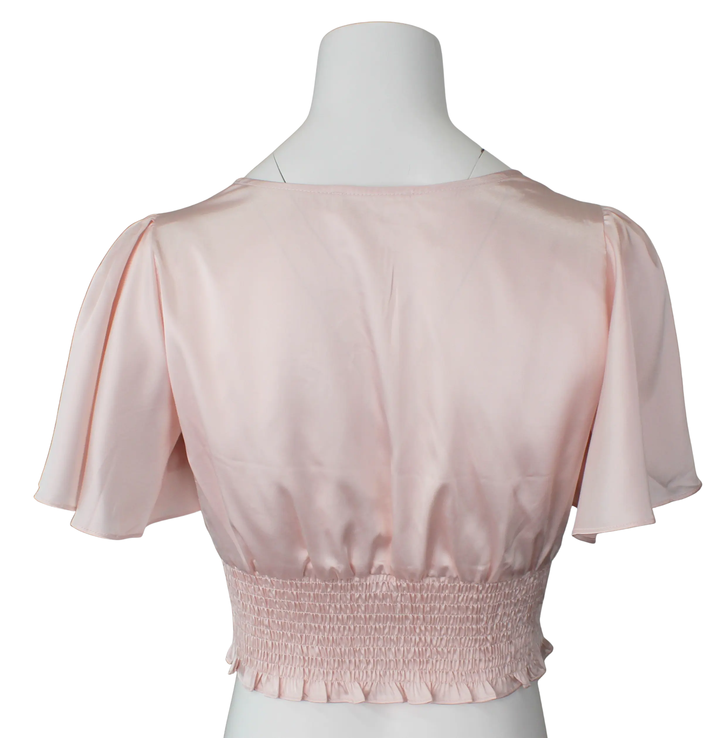 Timing Sunset Dreaming Top – Flutter Sleeve Crop Top TIMING INC