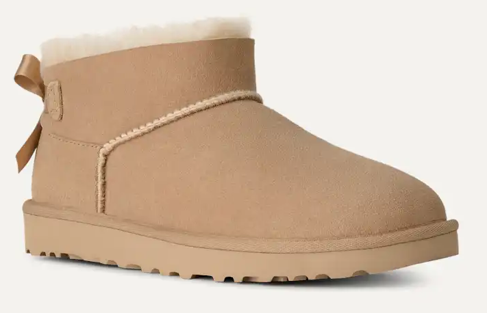 Women's UGG Ultra Mini Bailey Bow – Iconic Comfort with a Feminine Touch