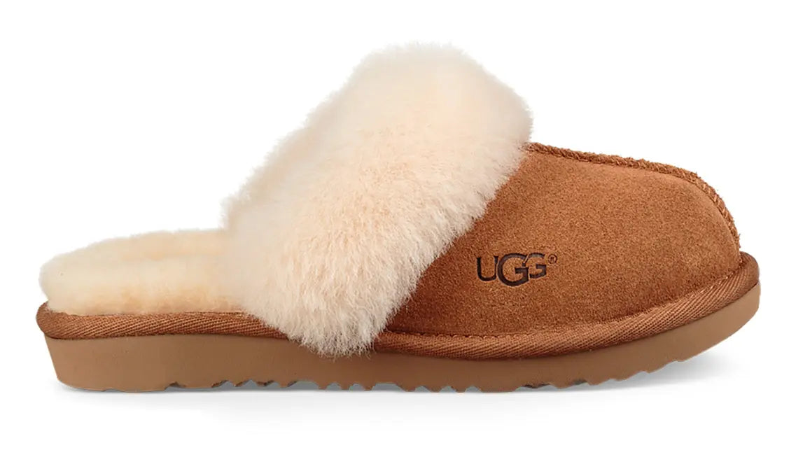Kids’ UGG Cozy II – Soft & Fluffy Slip-On Slipper for Indoor & Outdoor Wear    UGG