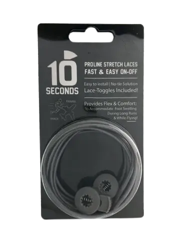 Hickory Brands 10 Seconds Proline MultiSport Stretch Laces – Easy, Durable, and Water-Resistant HICKORY BRANDS