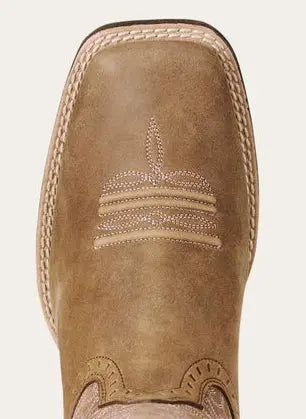 Women's Ariat Round Up Remuda Boot – Comfortable Square Toe Boots ARIAT
